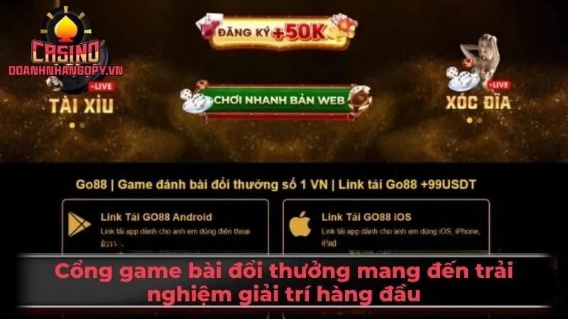 Trải Nghiệm Cá Cược Đỉnh Cao - Khám Phá Go88 Ngay